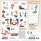 Brush Dance; Live with Intention | 2027 7 x 14 Inch (Hanging) Monthly Mini Wall Calendar | Featuring the Artwork of Renee Locks; Category:Wall Calendars; Image:3